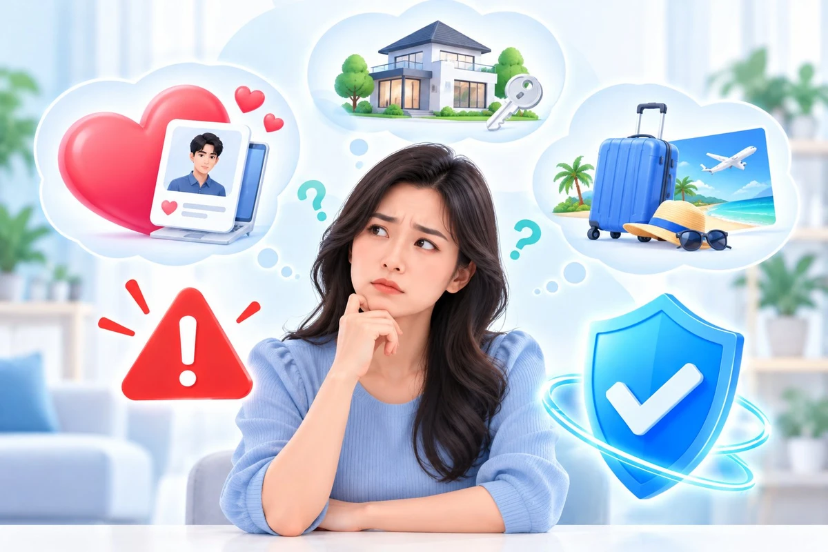 Tình cảm, từ thiện, bất động sản, du lịch và khác
